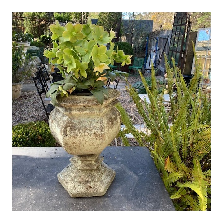 C1930 French Vintage Pair of Urns