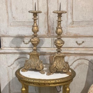 C18th Torcheres Italian