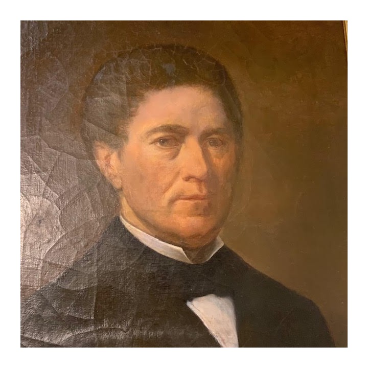 Antique French Portrait of a Gentleman