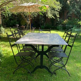 2100 x 1000 garden Tables French manner NEW
