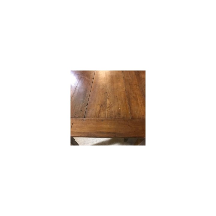 C19th French Refectory Table in Cherry Wood