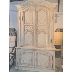 C18th French Painted Finish Buffet à deux Corps