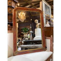 SOLD C19th French Louis Philippe Mirror Chinoiserie manner