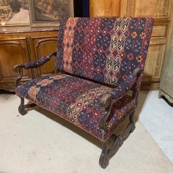 C19th Louis XIII Style Settee