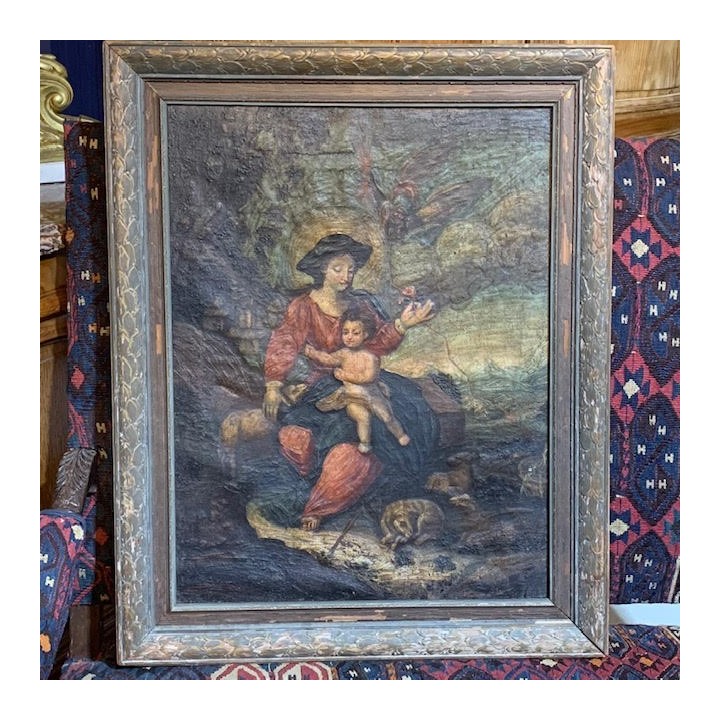 C19th Italiennne Painting