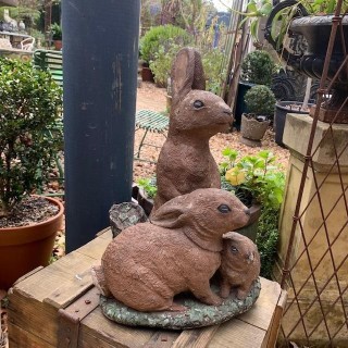 Vintage Rabbit Family