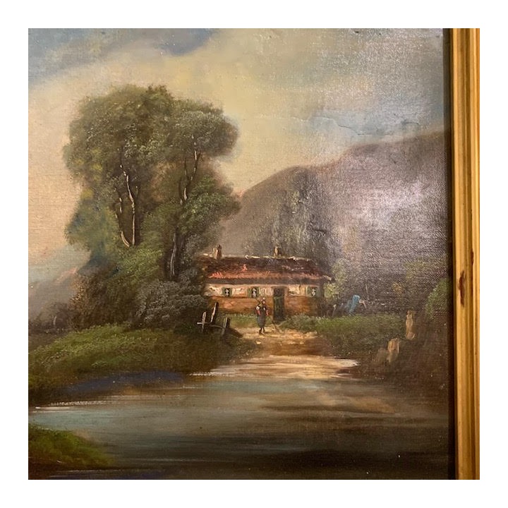 C19th Barbizon Painting