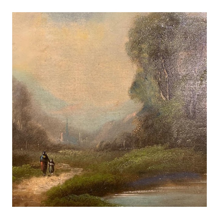 C19th Barbizon Painting
