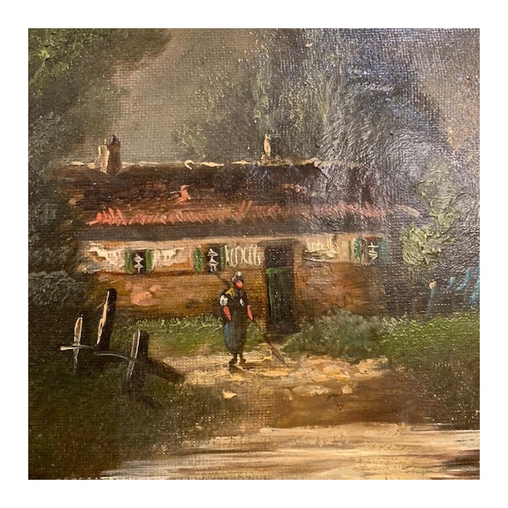 C19th Barbizon Painting