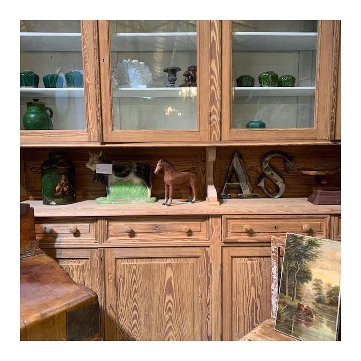 SOLD Antique French Dresser Pine