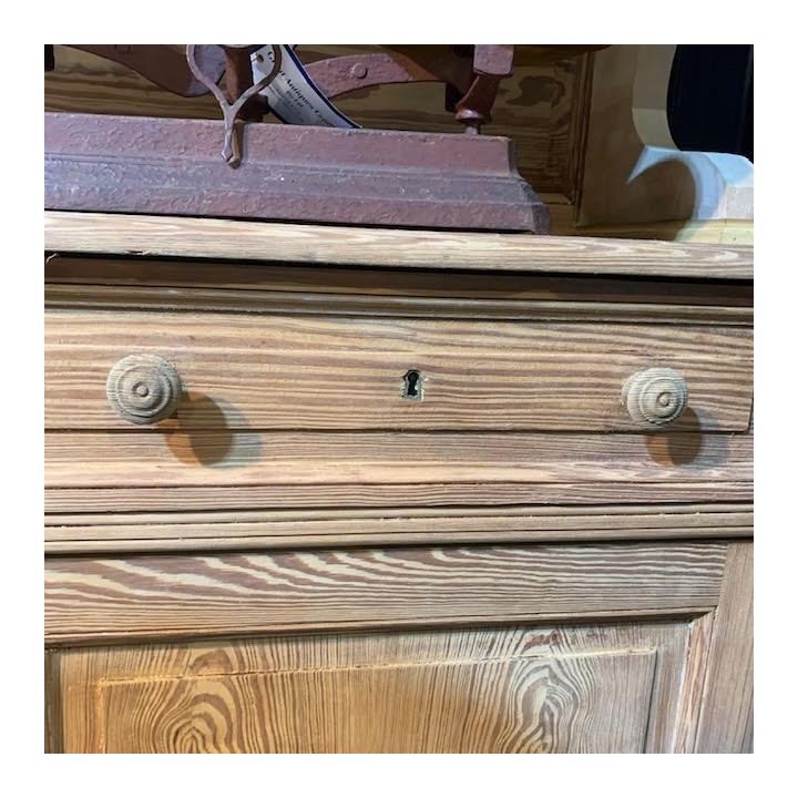 SOLD Antique French Dresser Pine