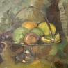 Antique French impressionist Oil on Canvas Still Life