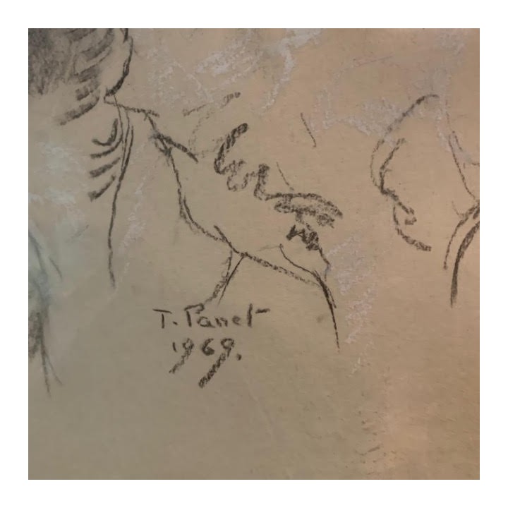 Vintage Portrait Lucy and Belle C1969