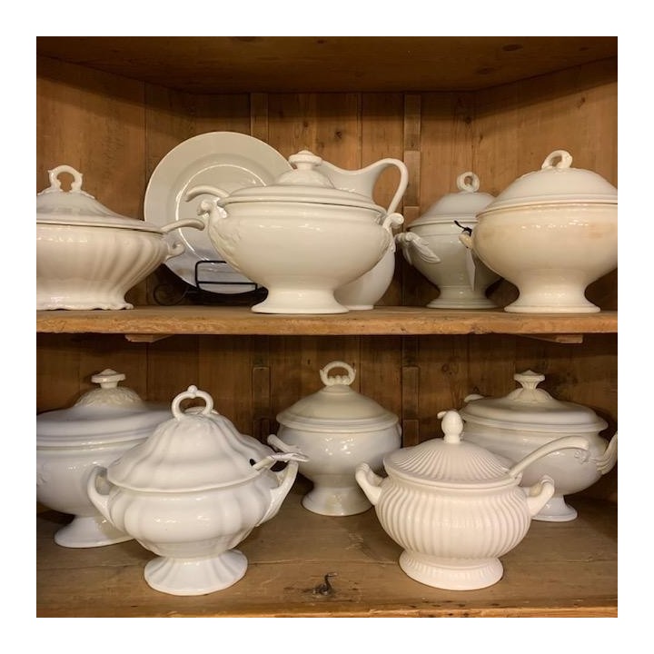 C19th - C 1900's French and Belgium Terrines