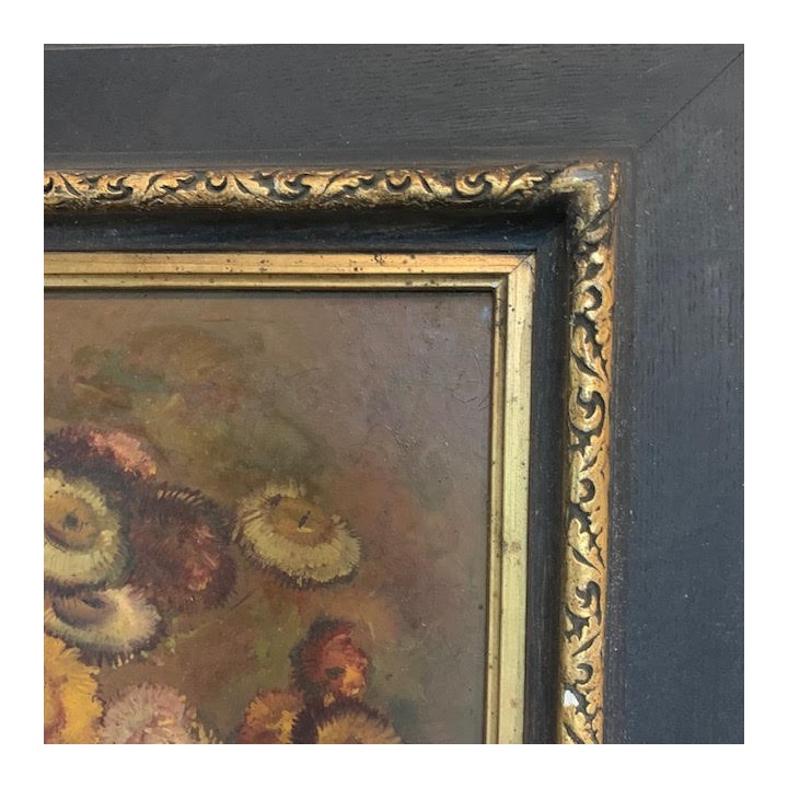 C1900-1940 Flemish Still Life Oil on Canvas