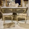 SOLD C19th Pair of Side Tables with Original Complementory Marble