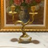 C19th French Pair of Candleholders rococo Louis XV manner