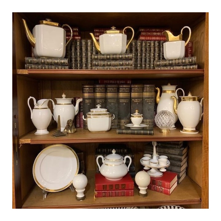 Selection of C19th Napoleon III Porcelaine de Paris (12)