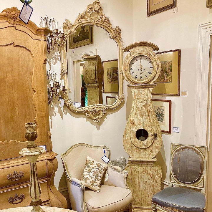 C19th Swedish Mora Clock