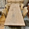 SOLD Antique Hand Forged washed Top Table