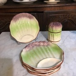 Asparagus Plates (6) with...