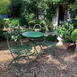 French Arras Style Folding Chairs