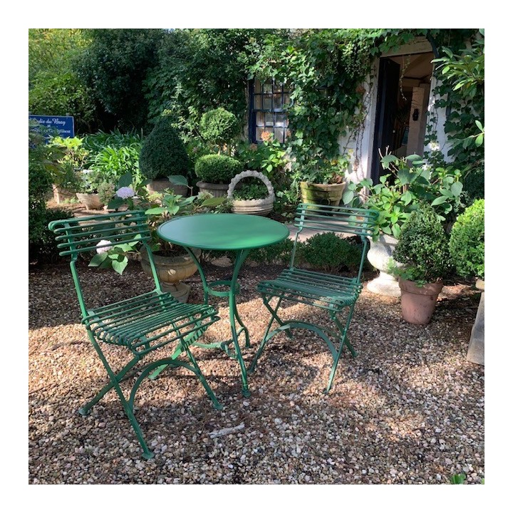 French Arras Style Folding Chairs