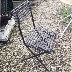 French Arras Style Folding Chairs