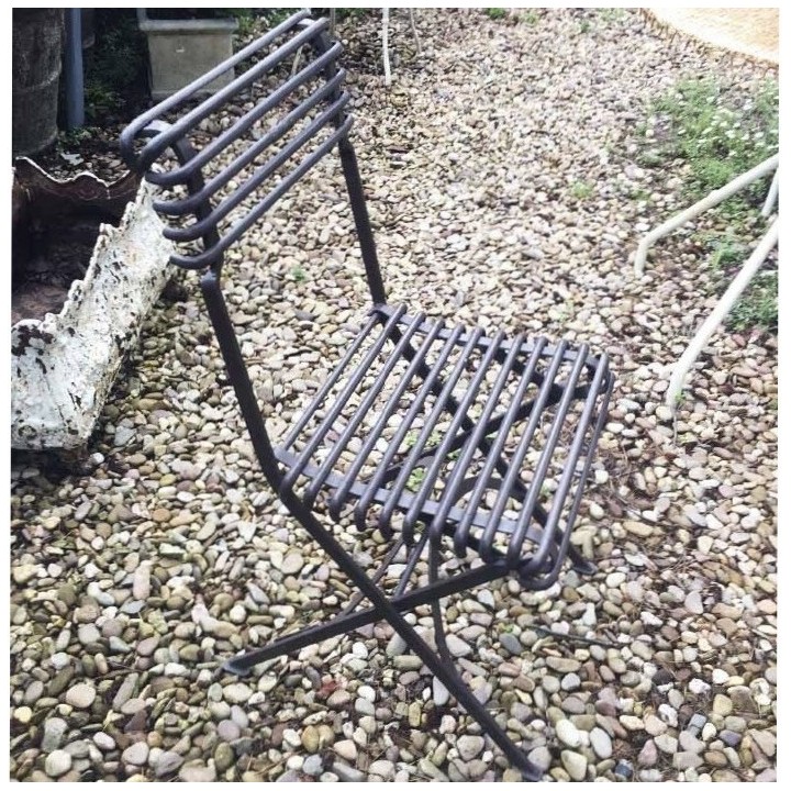 French Arras Style Folding Chairs