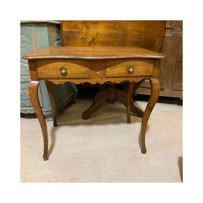 C19th French Fruitwood Desk