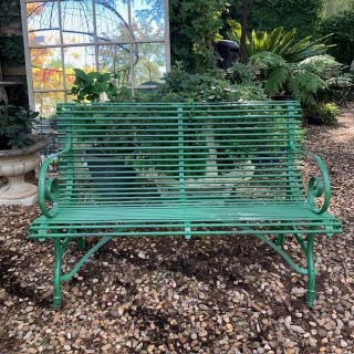 French Arras Style Two Seater Bench