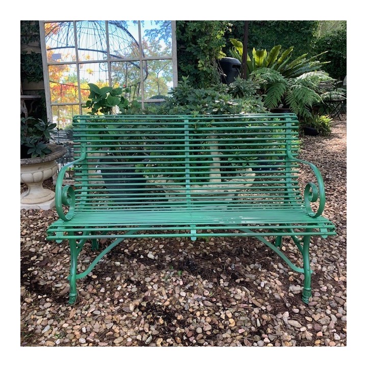 French Arras Style Two Seater Bench