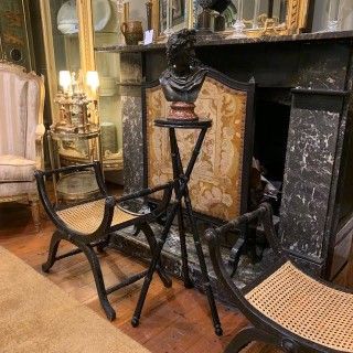 Faux Bamboo French  Napoleon III Occasional