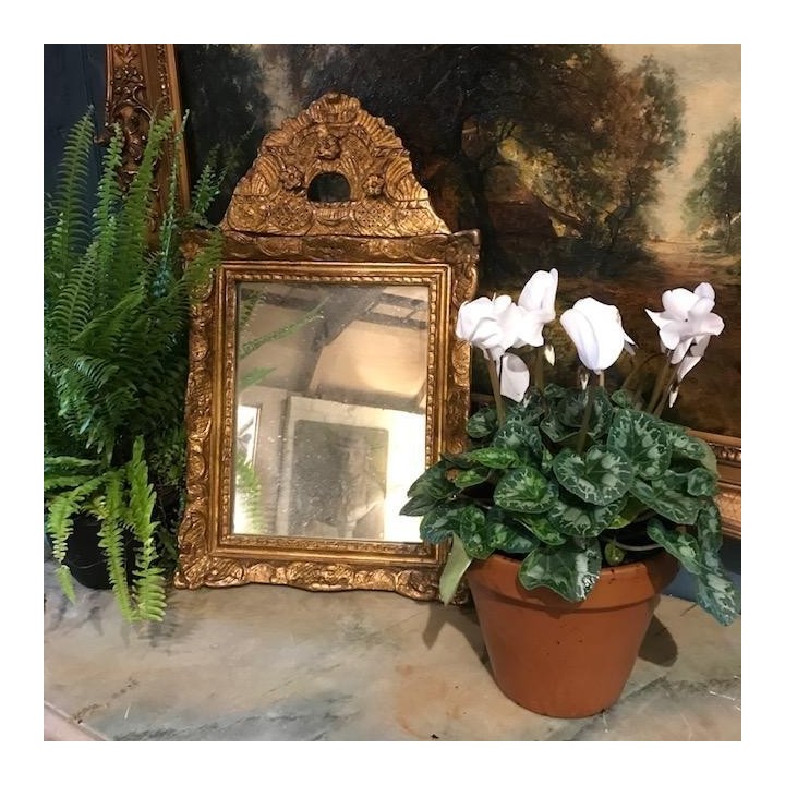 C18th French Gilded Mirror