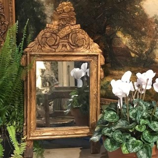 C18th French Gilded Mirror