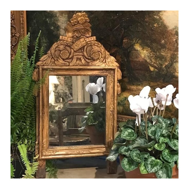 C18th French Gilded Mirror