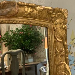 SOLD C18th French Mirror Water Gilding