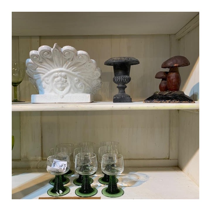 Small French Cast Iron Urn