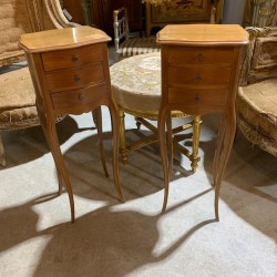 French Pair Vintage Side tables bedsides