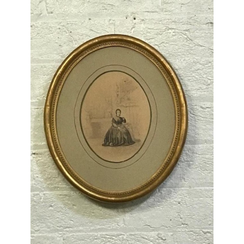 C1900 French Oval Frame