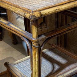 Early French Faux Bamboo Table