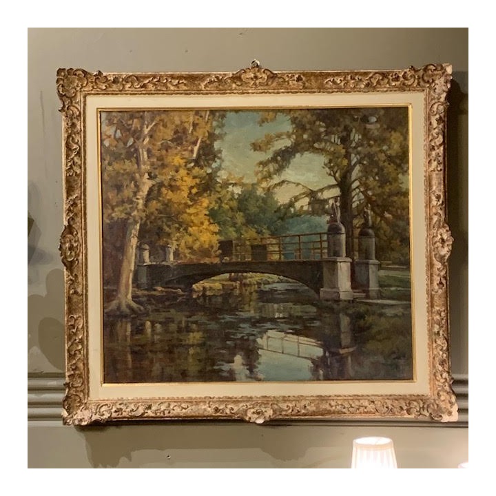 Vintage Oil on Board 720 x 660