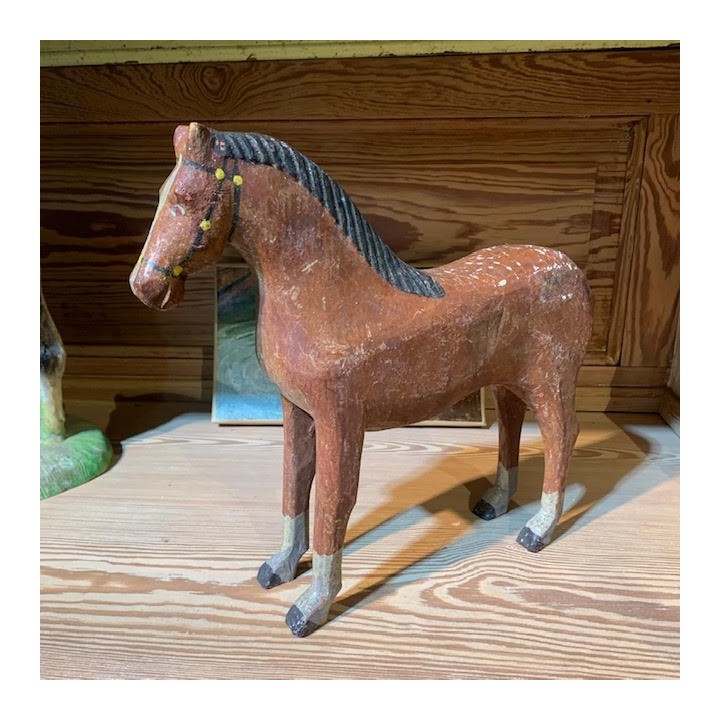 Antique Paper Maché Horse