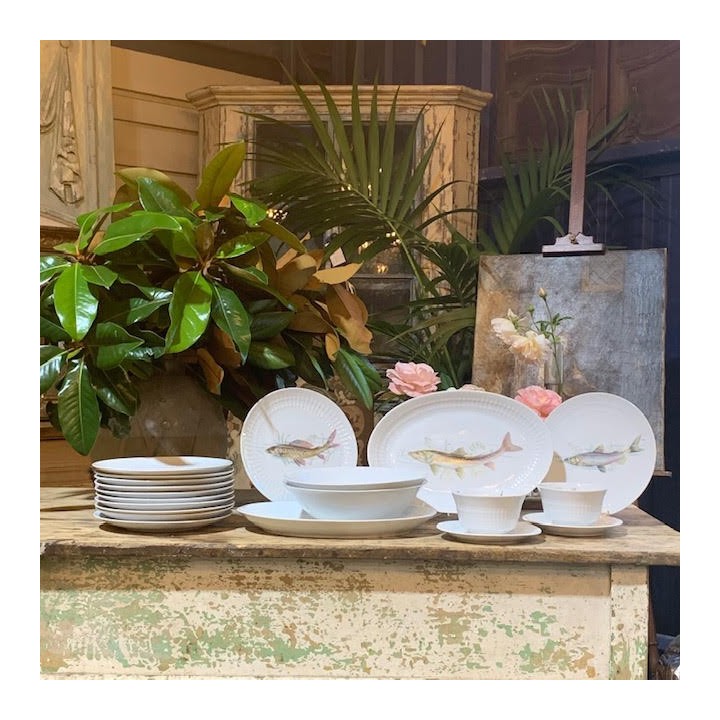 Vintage Set de Poisson