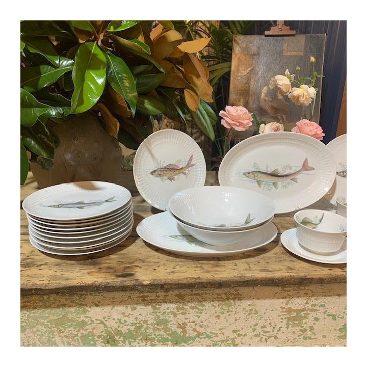 Vintage Set de Poisson