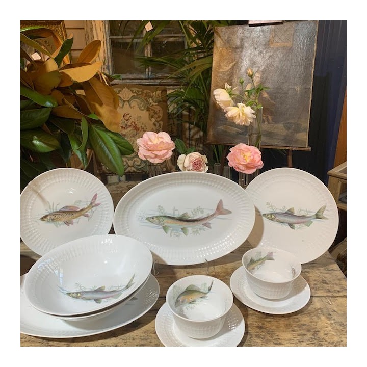 Vintage Set de Poisson
