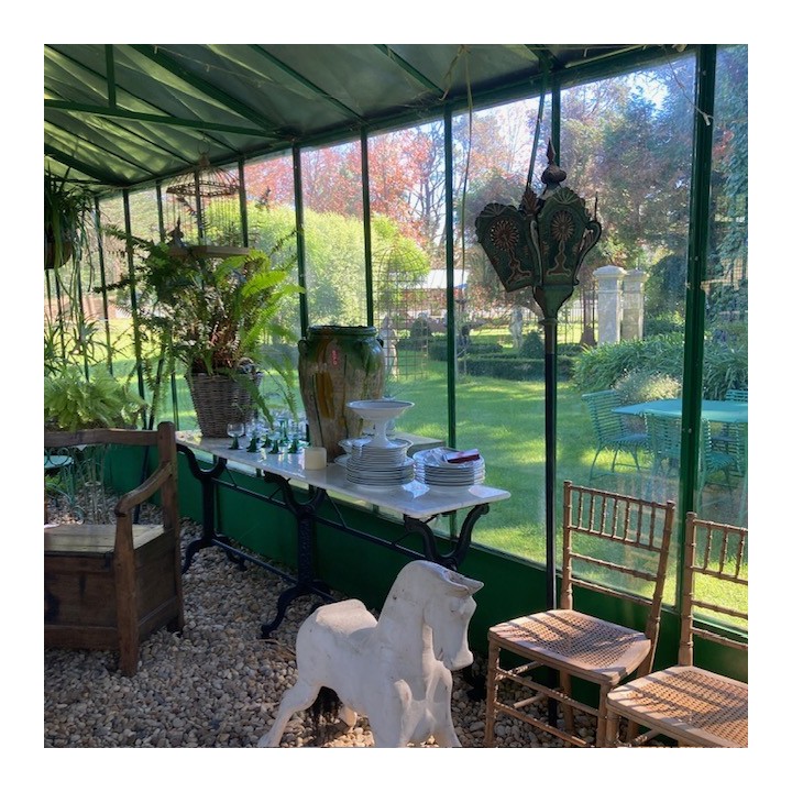 5m X 8m Greenhouse French Green 8000 X 5000