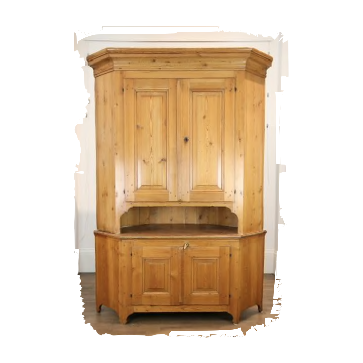 C19th Swedish Pine Corner