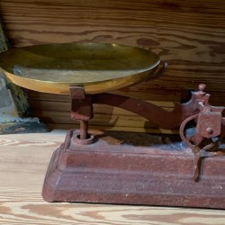 SOLD French C1940 Set of Scales