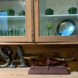 SOLD French C1940 Set of Scales